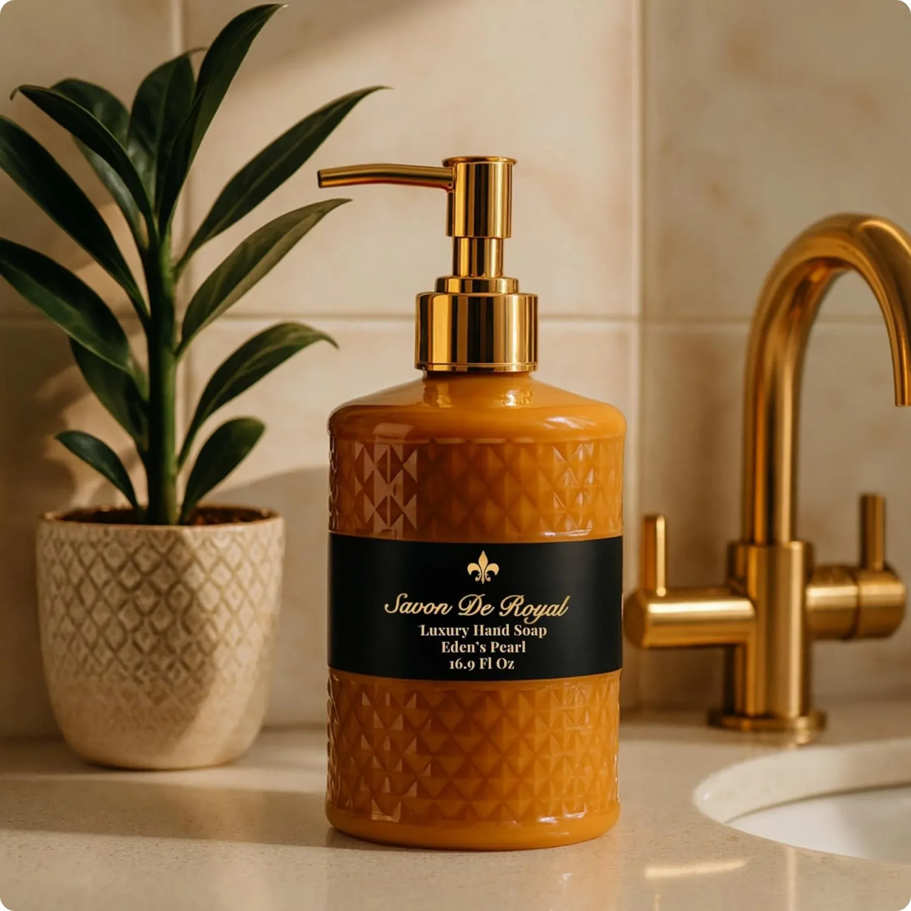 Encontraproduto.com.br - Sabonete Líquido Savon de Royal Edens Pearl Âmbar e Baunilha
